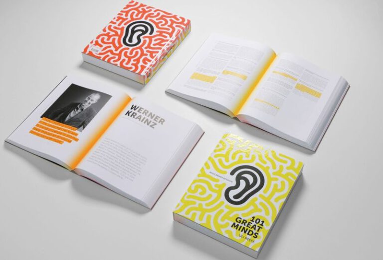 101 Great Minds book collection featuring Sandra Cameron’s conversation on music and emotion.